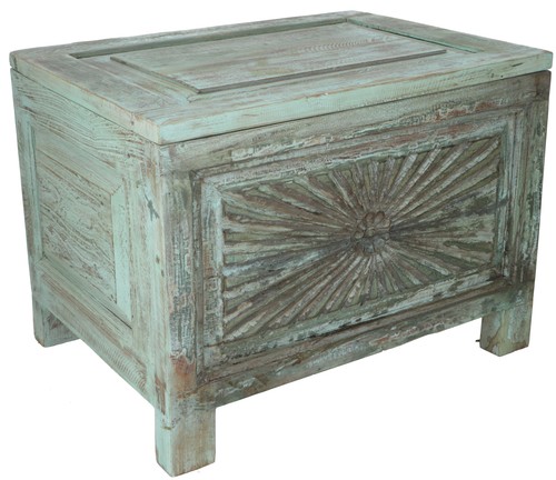 Vintage holzbox holztruhe - vintage,