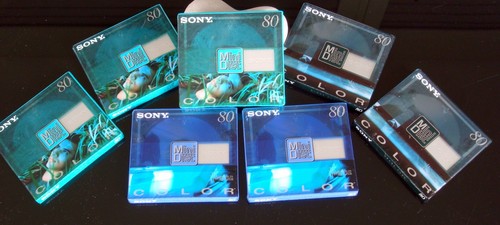 Sony mini disc 80 - sony, minuten