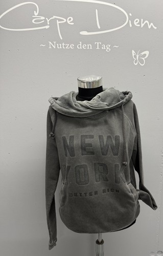 Better rich hoodie grau - hoodie, print