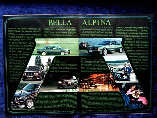 Bmw 3er e30 alpina b7 - bmw, b6