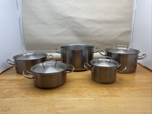 Fissler steel cookware - steel, 9-piece