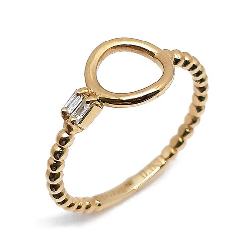 Damenring gelbgold 585 mit - gelbgold,