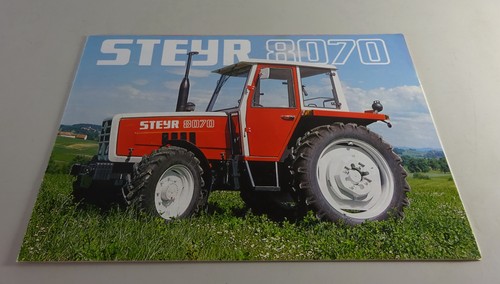 Prospekt broschüre steyr - /,