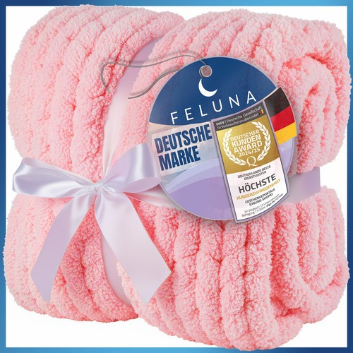 Strickdecke kuscheldecke - strickdecke,
