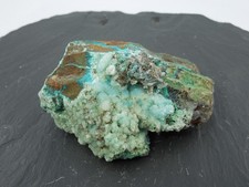 Quarz auf Chrysokoll, Inca de Oro, Chile (G119)