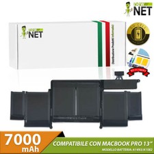 Akku kompatibel mit Mac Book Pro 13 A1493 A1582 7000mAh
