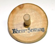 (04023) kleiner Kreisel / Holzkreisel RHEIN-ZEITUNG (Koblenz), Z2