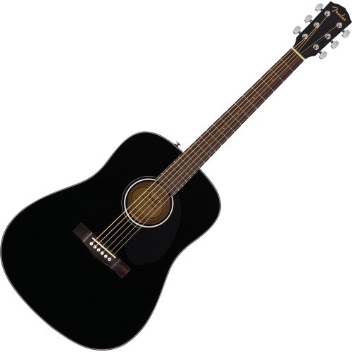 Fender 60s dreadnought - cd-60s, bk