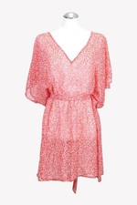 Michael Kors Damen Bademode Gr. 34 Rot NEU Badekleid Tunika Beachwear Sommer