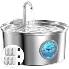 Katzenbrunnen Edelstahl