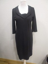 Armani Bleistiftkleid V-Kragenausschnitt 3/4 Ärmel schwarz GR.42/It.48 (B111-58)