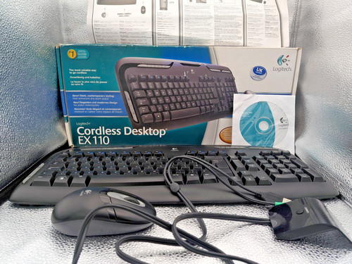 Logitech cordless desktop - cordless,