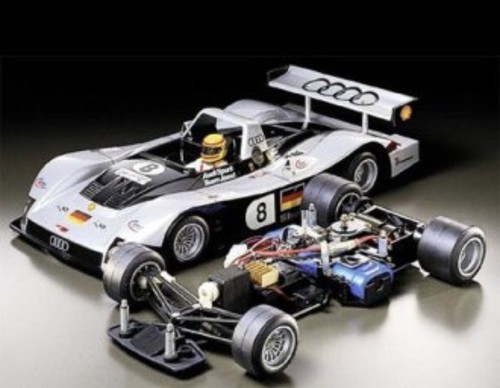 Tamiya audi r8r - r8r, mans