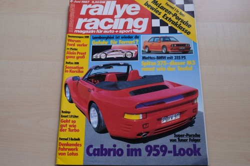 Rallye racing 1987 - racing,