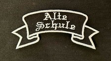 Patch Aufnäher Alte Schule OLD SCOOL MOPED MOFA BIKER Route 66 V8 ROCKER 612