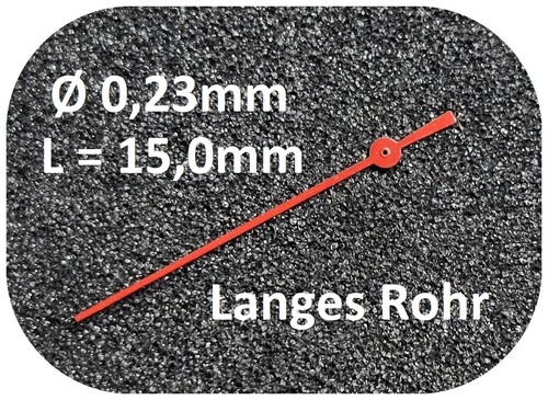Sekundenzeiger 23mm langes - 0,23mm,