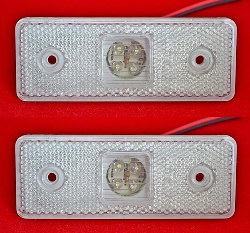 Led weiß front - 2x,