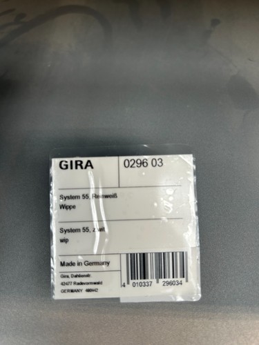Gira 029603 wippe wechsel - 029603,