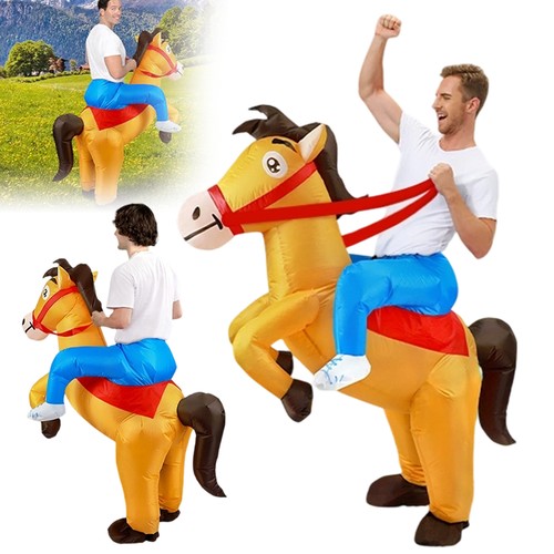 Aufblasbares reitkostüm - aufblasbares,