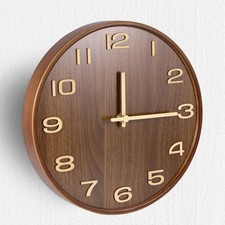 30 cm Wanduhr aus Holz,Design