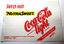 Werbe-Aufkleber Coca-Cola