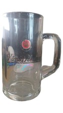 König Pilsener Bierkrug Glas 0,5L Klassisch Transparent Krug Sammler