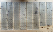 1 v 8 Ätzglas Scheiben Ornamentglas Glasscheiben Antikglas Fenster Tür Sterne