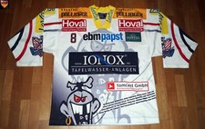 Landshut Cannibals * 06/07 * No. 8 * Eric Houde * white/away * very light wear *