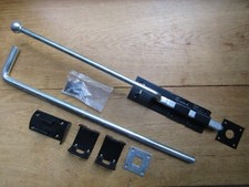 18" Garagentor & Tor Oberfläche herunterklappbar Affenschwanz Schrauben Schwerlast Sicherheit 