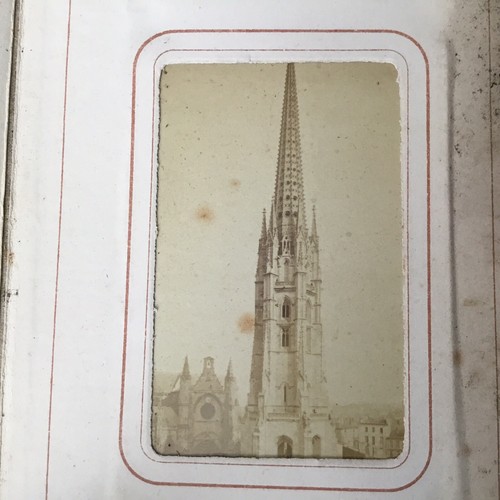 Bordeaux foto cdv antik - cdv, 1880