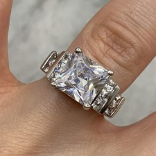 925 Sterling Silber CZ