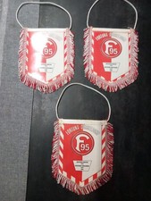 Wimpel Fortuna Düsseldorf Deutscher  Meister 1933  Deutscher Pokalsieger 1979 80