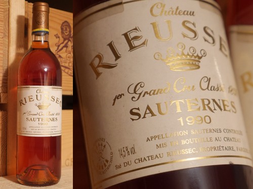 1990er chateau rieussec - chateau,