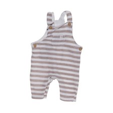 F&F, Strampler, Größe: 62, Beige, Baumwolle, Streifen, Unisex (Kinder) #KYN