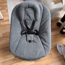 Hauck Babywippe Hochstuhl Grau