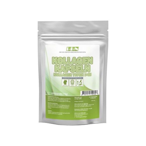 Kollagen 120 kapseln 1500mg - -,