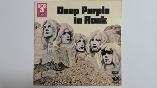 Deep purple autogramm - purple,