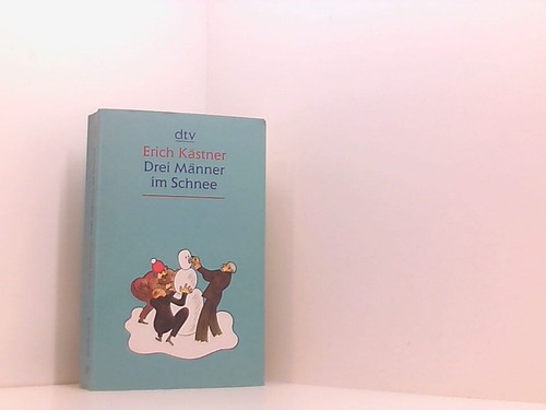 Drei männer schnee eine - im,