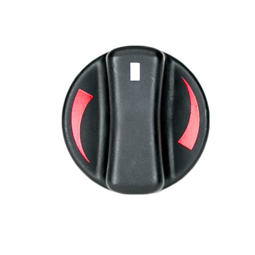 Sirocco knopf heizung rot - heizung, p1