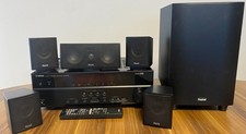 -== Receiver Yamaha RX-V375 - Magnat 5.1 Lautsprecher mit Subwoofer 500 X1 ==-