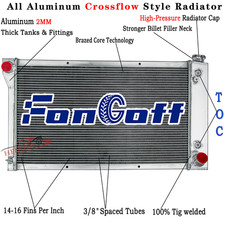 3-Reihig Alu kühler für