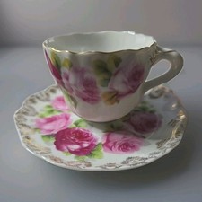 Rosen Decor Mokkatasse 1930er