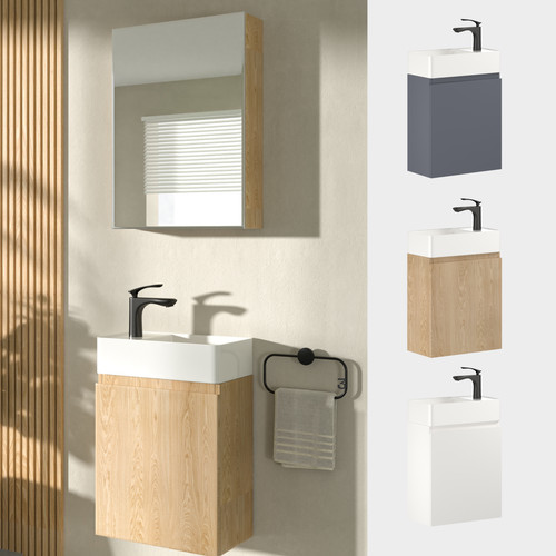 Gäste waschbecken mit - wc,