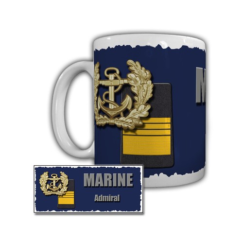 Tasse marine admiral - tasse,