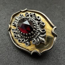 Vintage Brosche 835 Silber