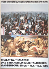 Poster plakat strandbild - poster,