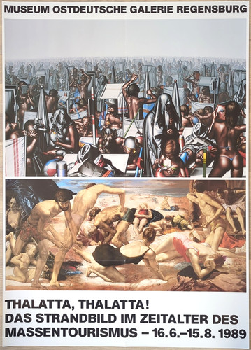 Poster plakat strandbild - -,