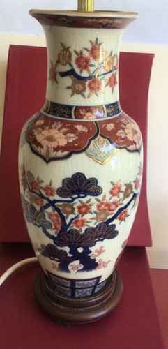Satsuma vase zur lampe - satsuma,
