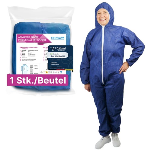 50x einwegoverall blau - 50x,