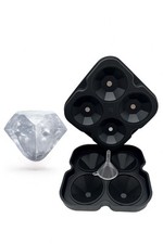 Eiswürfelform Diamant